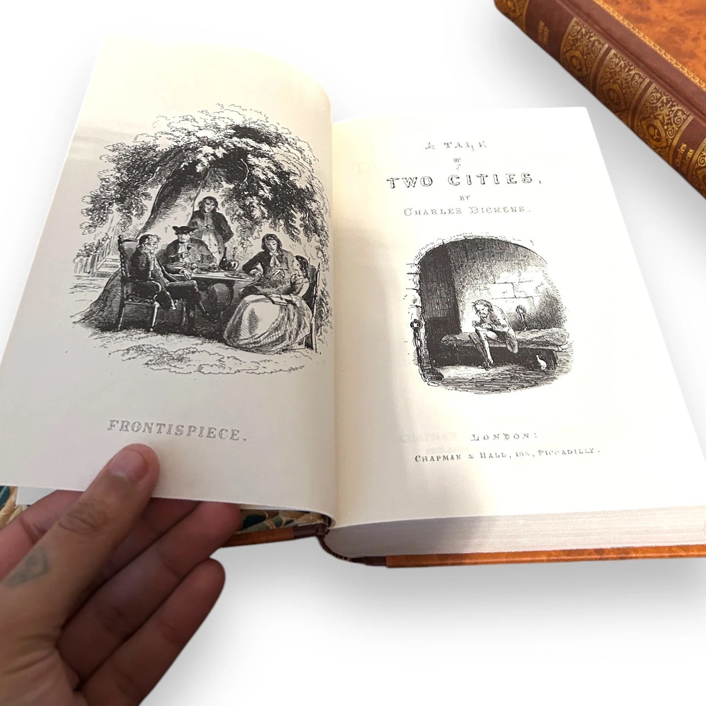 A Tale of two Cities Charles Dickens Antique Style Hardback Book