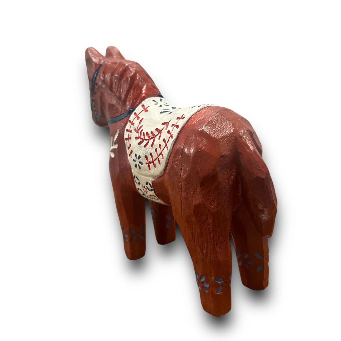 Mid Century Swedish Folk Art Dala Horse