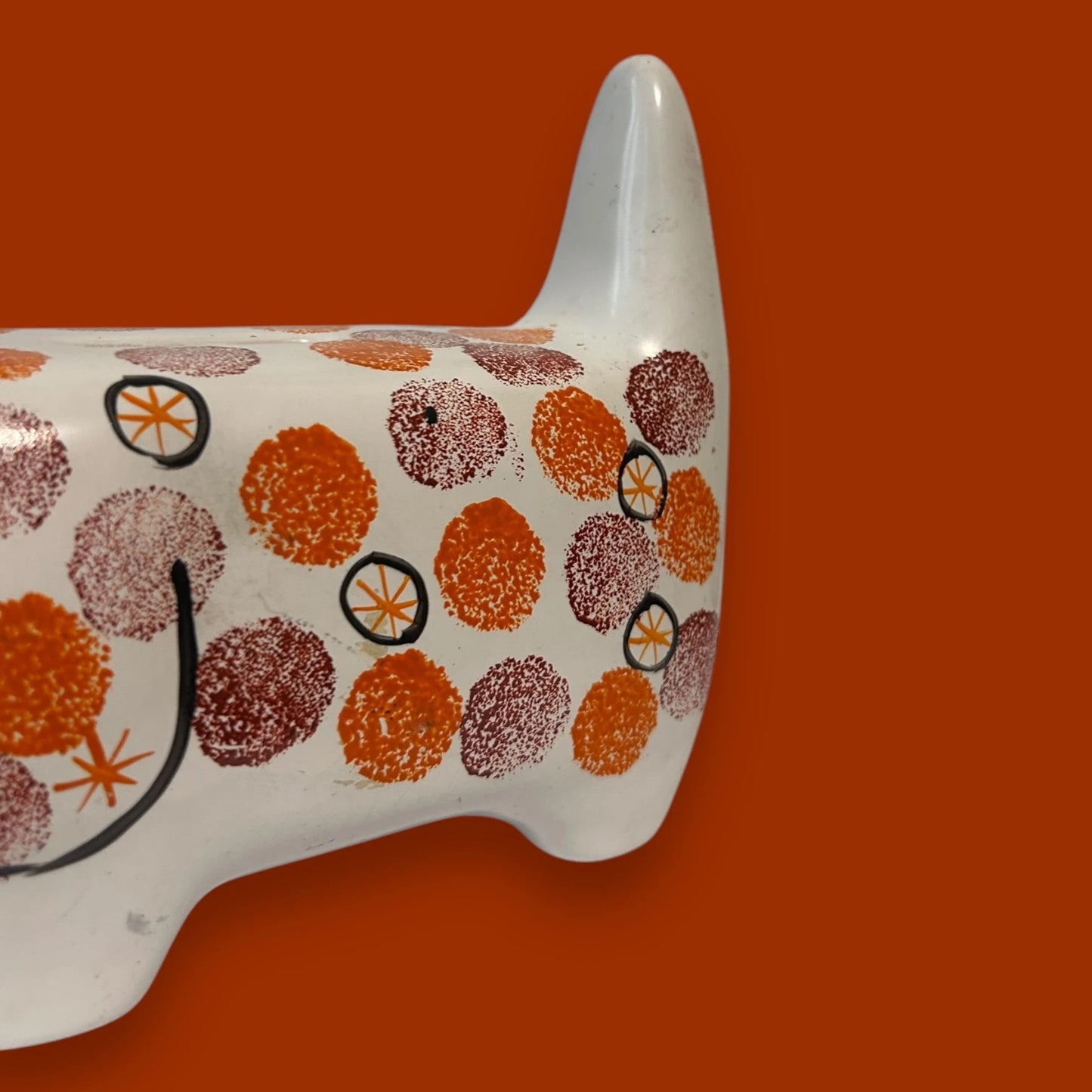 Vintage 1960s Arthur Wood Dog Piggy Bank