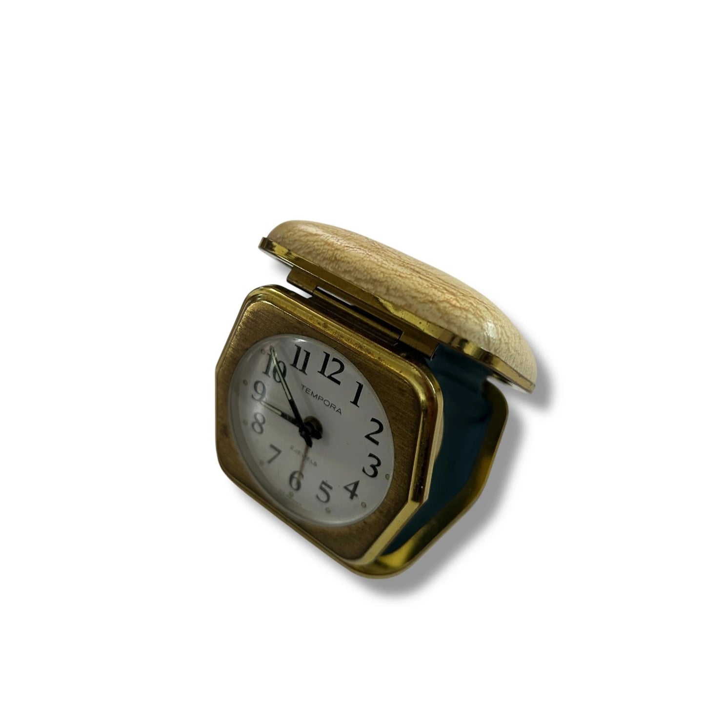 Mid Century Modern Tempora Folding Travel Clock