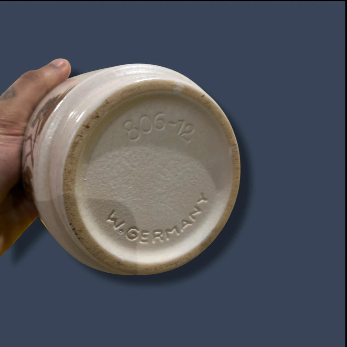 Mid Century West German Plant Pot