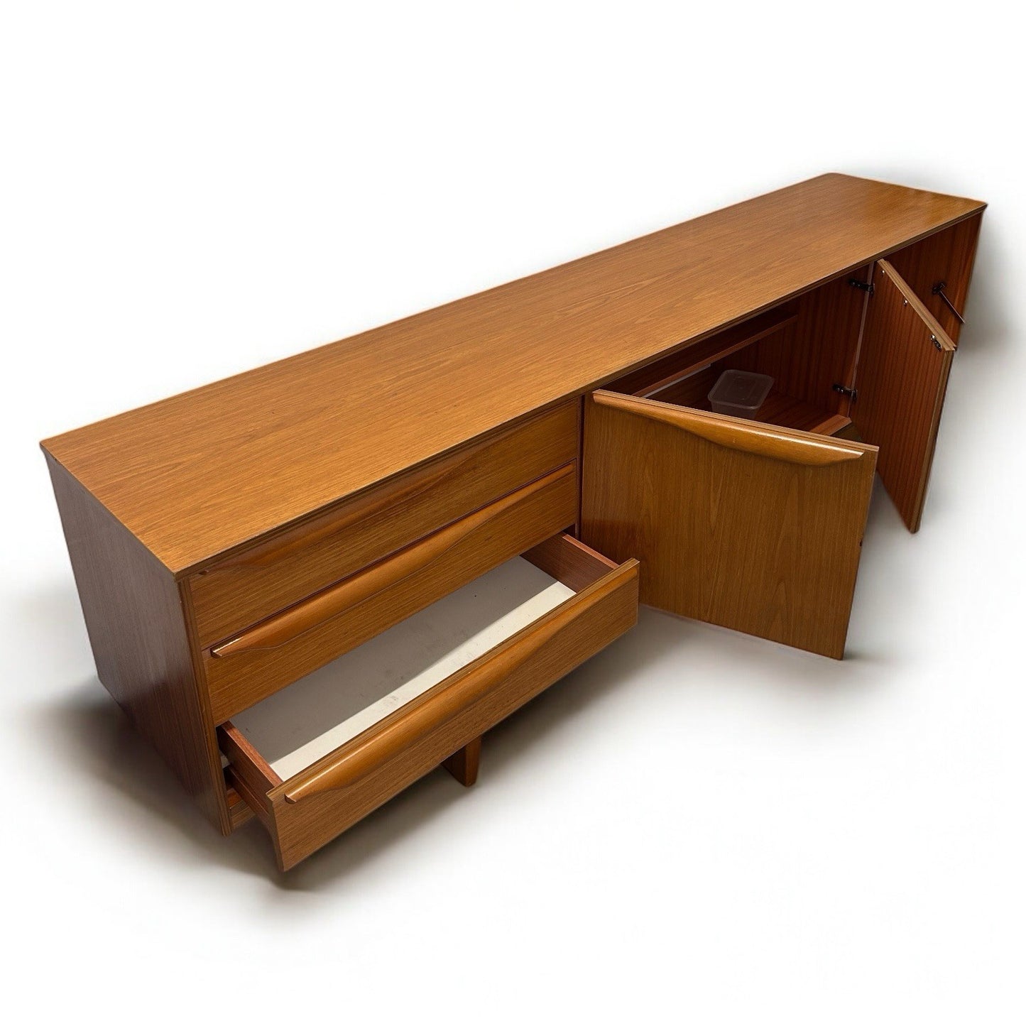 Mid Century Stonehill Teak Wood Sideboard