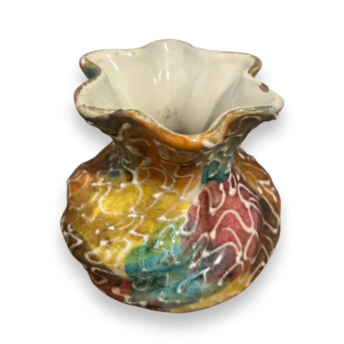 Mid Century Italian Studio Pottery Vase