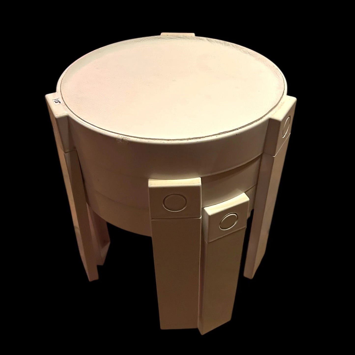 Mid Century Dutch Space Age Plastic Nesting Tables