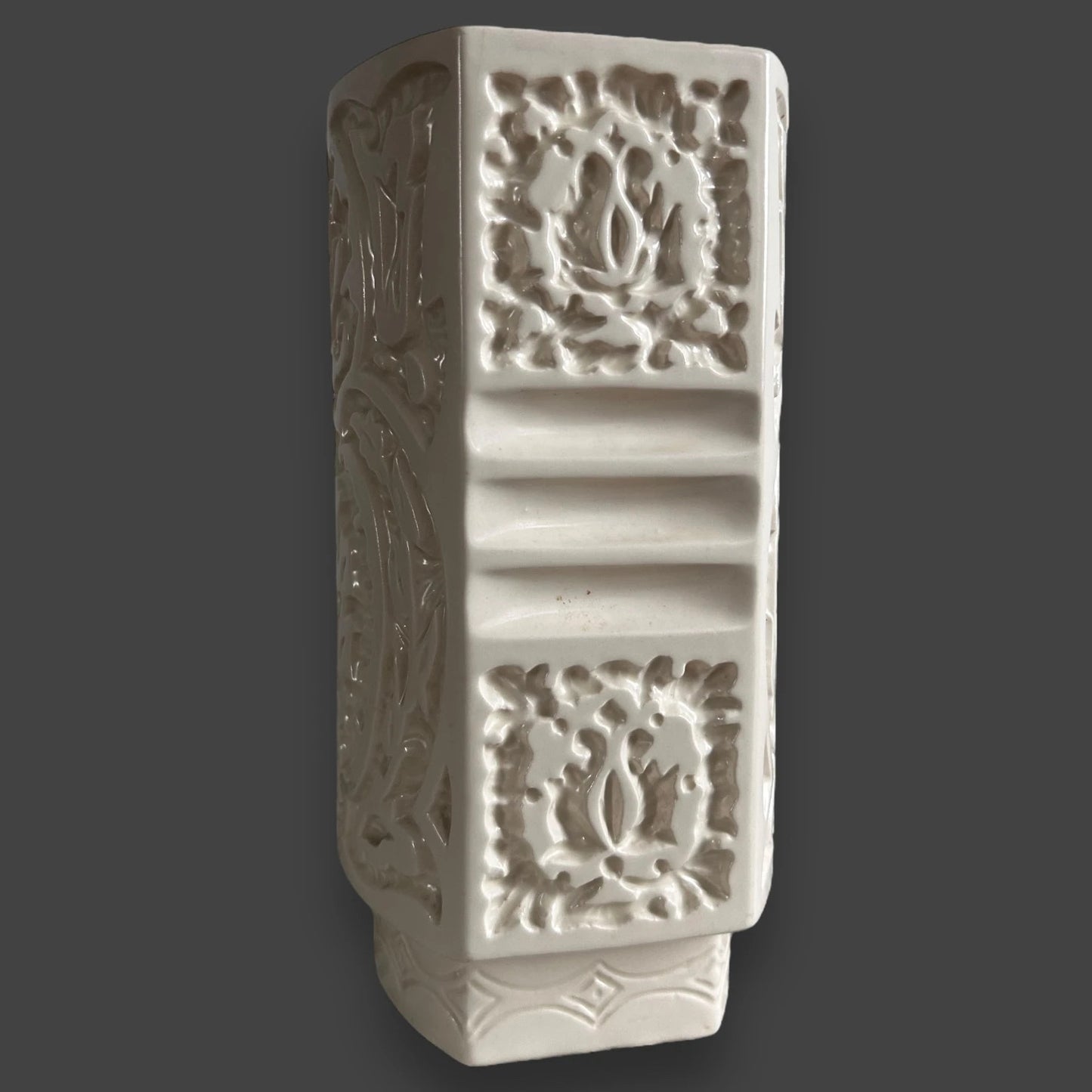 Mid Century Beswick White Vase