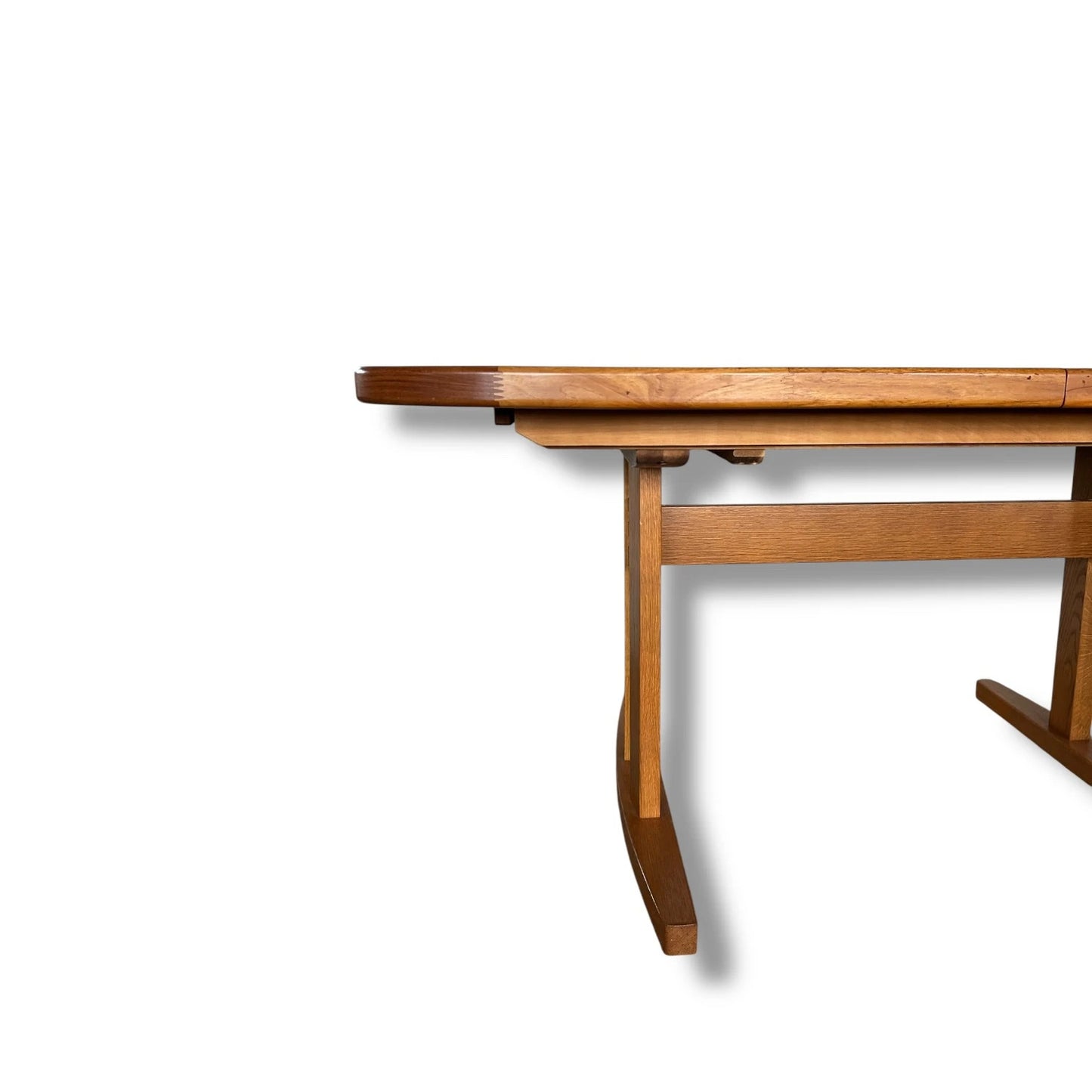 Vintage Danish Mid Century Extending Dining Table – Teak Scandinavian Modern Table