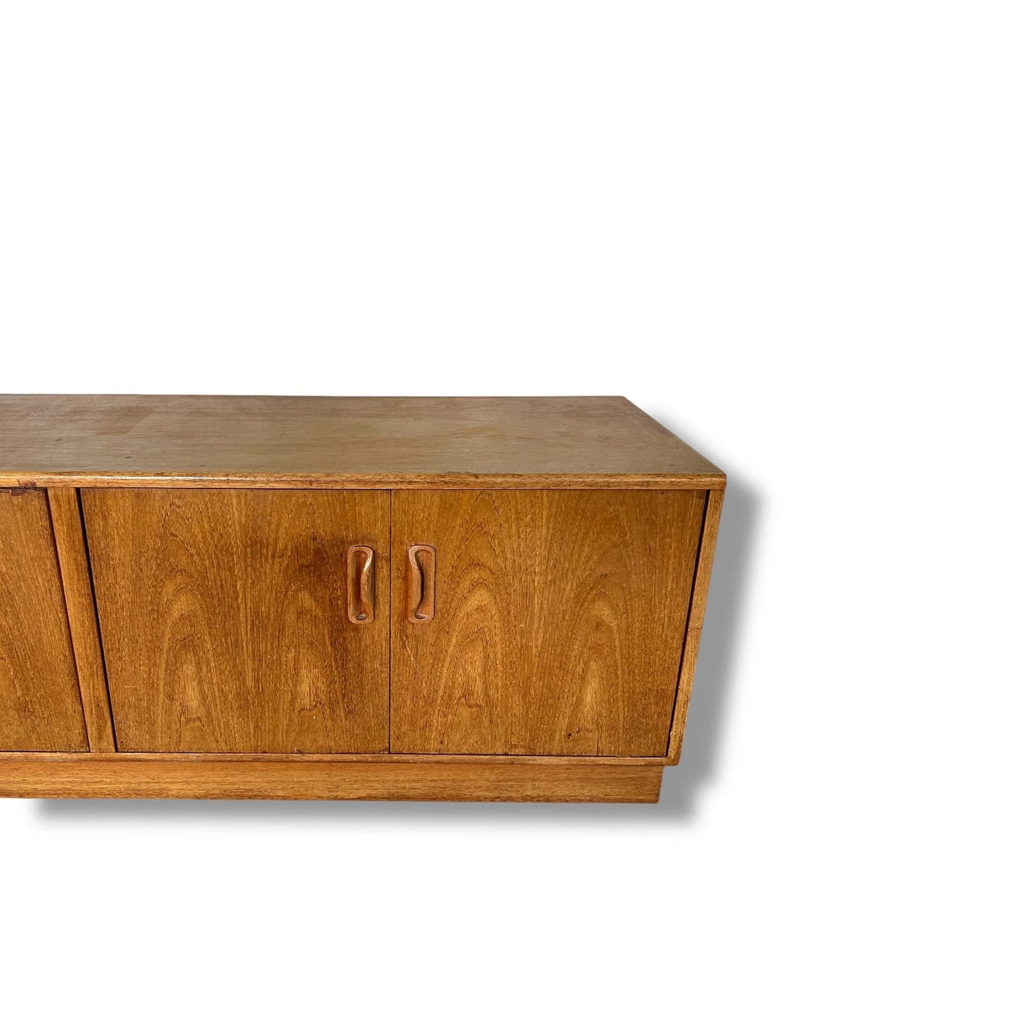 1960s G Plan Teak Low Sideboard – Mid-Century Modern Credenza Storage Unit