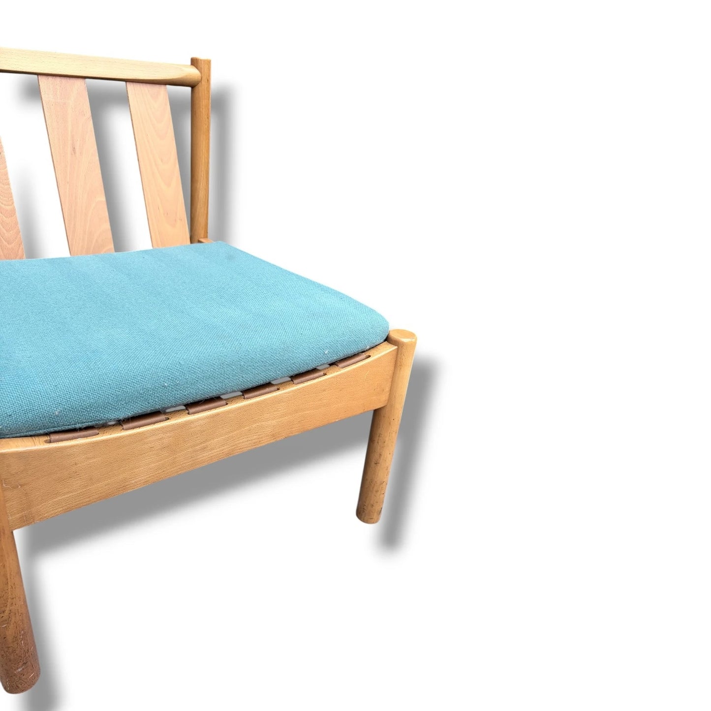 Vintage Ercol Lounge Chair | Mid Century Modern Ash Frame Chair