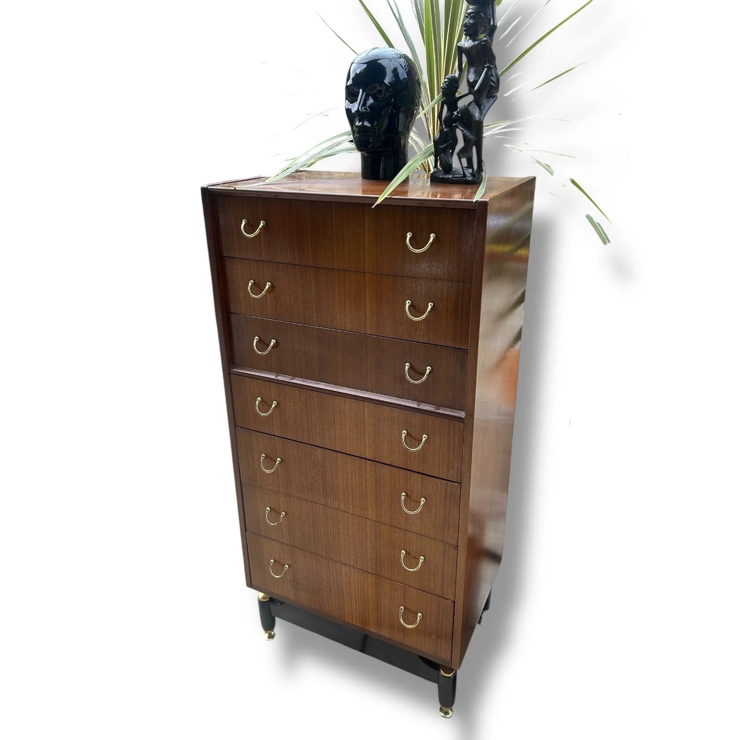 G Plan Tola Tallboy Chest of Drawers – Mid-Century Modern Highboy Cabinet