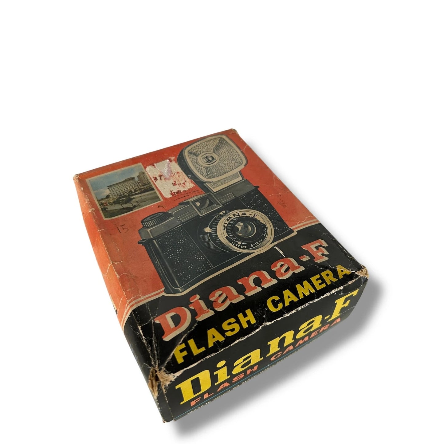 Vintage Diana F Camera with Flash – 1960s Hong Kong Medium Format