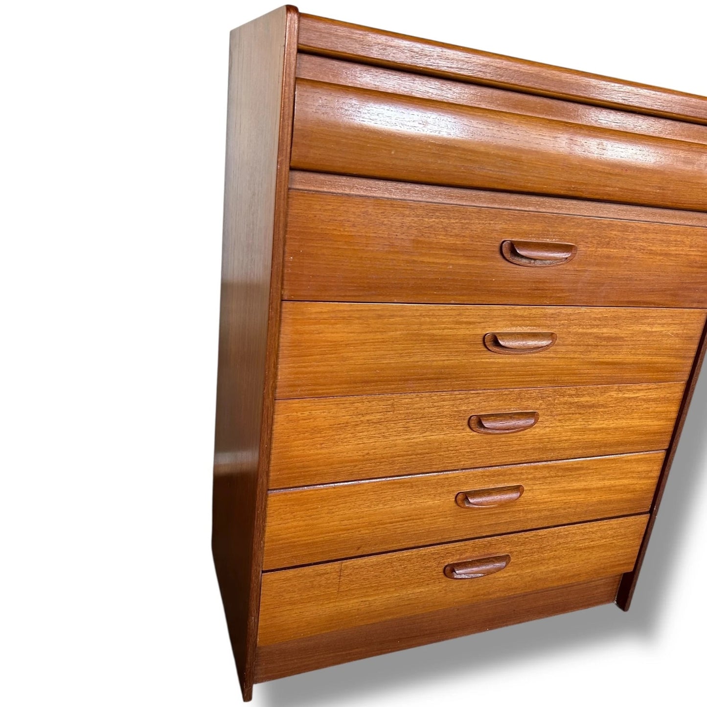 Mid Century Modern William Lawrence Tallboy Chest of Drawers