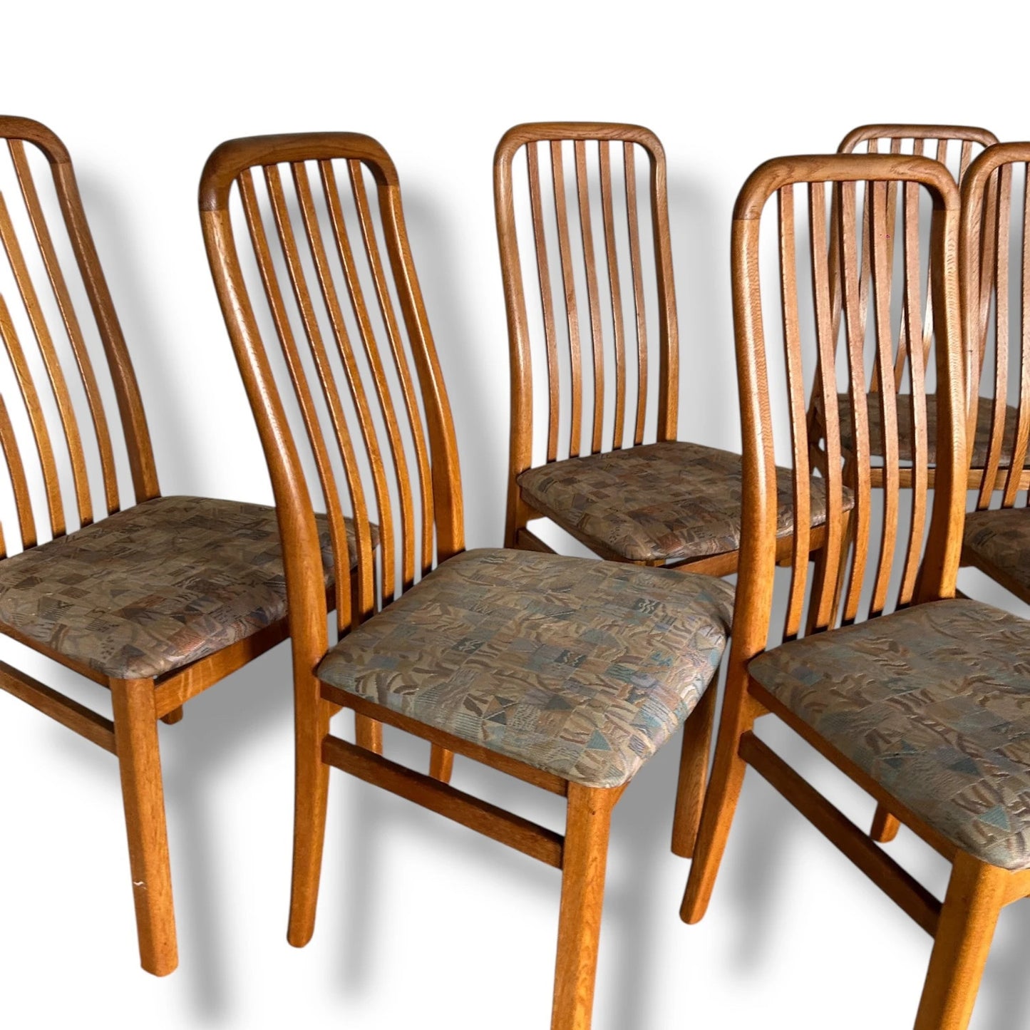 Set of 6 Skovby Danish Dining Chairs – Mid Century Modern