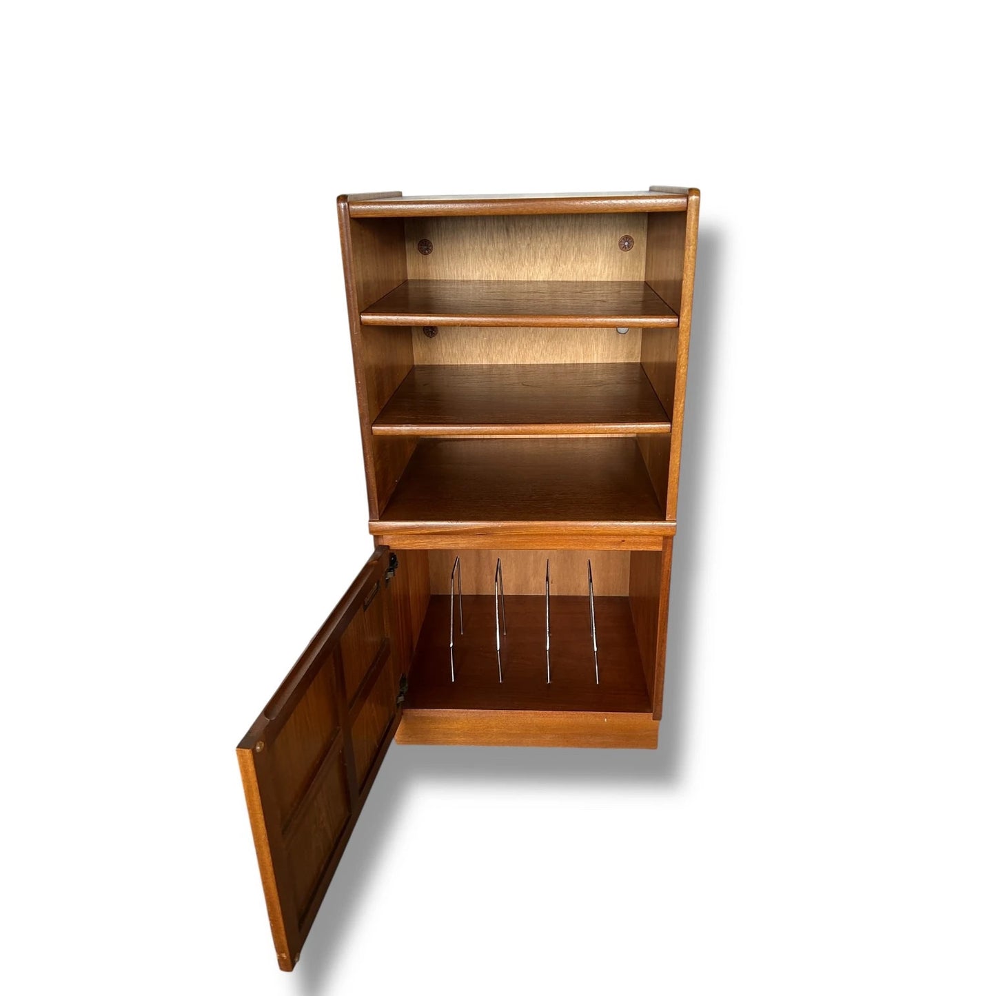 Mid Century modern Nathan furniture squares hi-fi unit cabinet