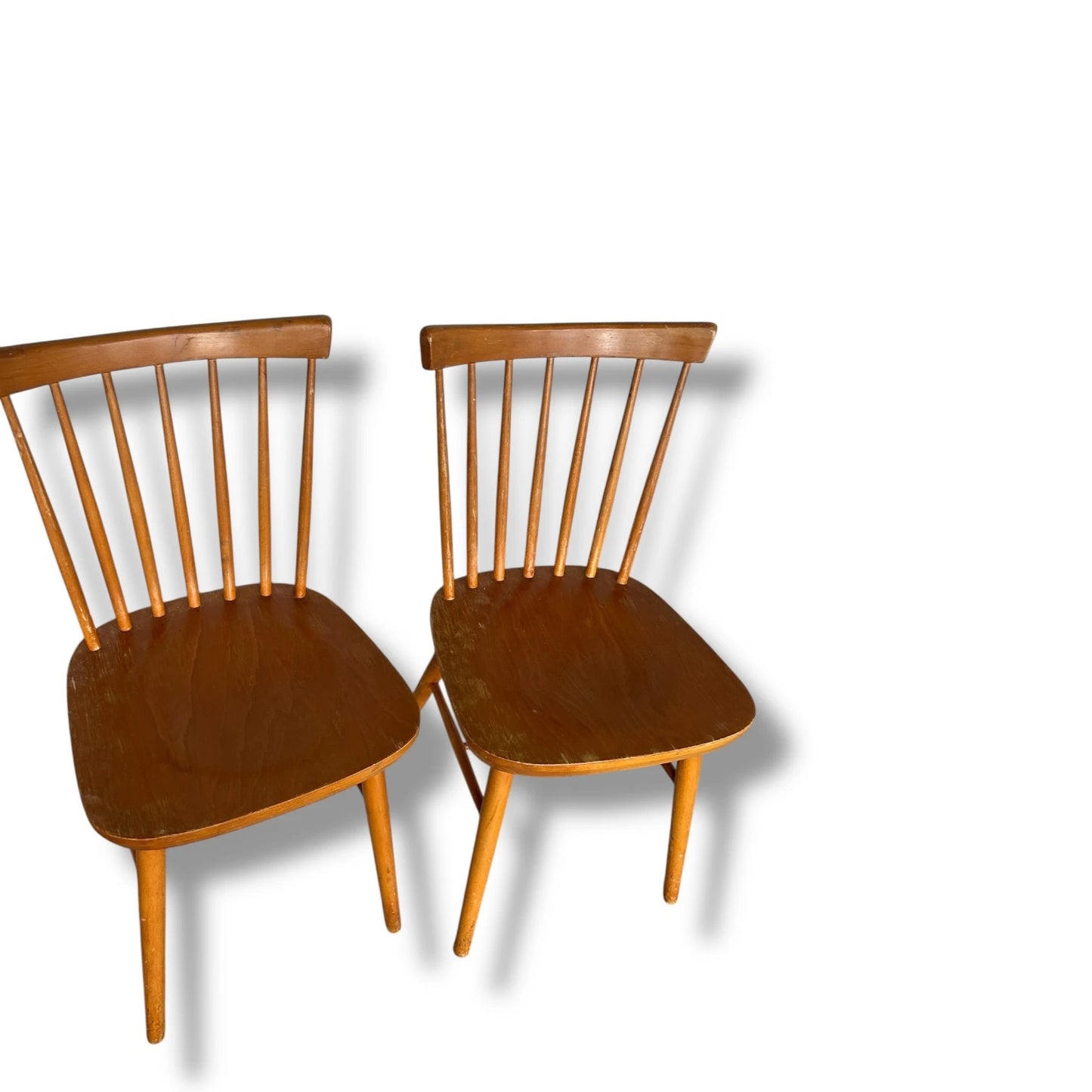 Mid Century Modern Set Of Four Danish Farmhouse Dining Chairs By Farstrup