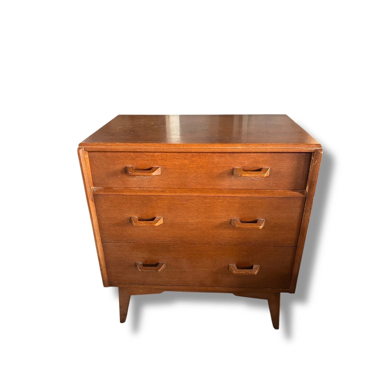 Vintage Mid-Century G-Plan Three-Drawer Chest of Drawers