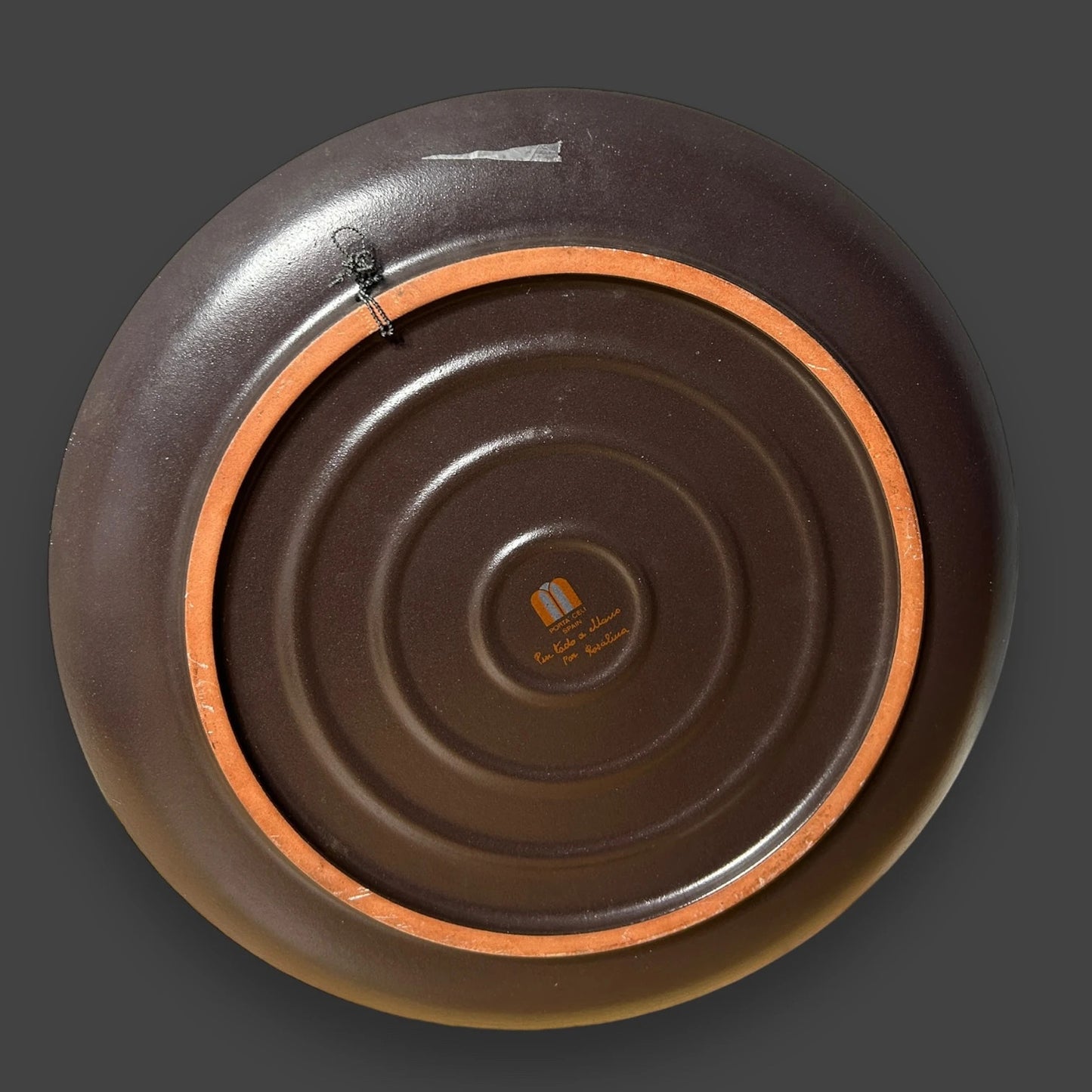 Mid Century Peacock Wall Plate