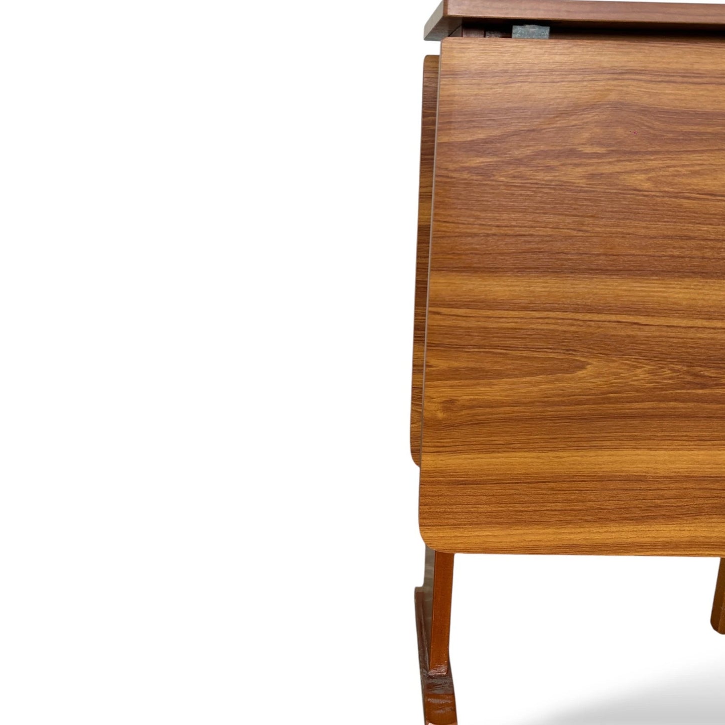 Mid Century Drop Leaf Dining Table – Extendable Wooden Kitchen Table