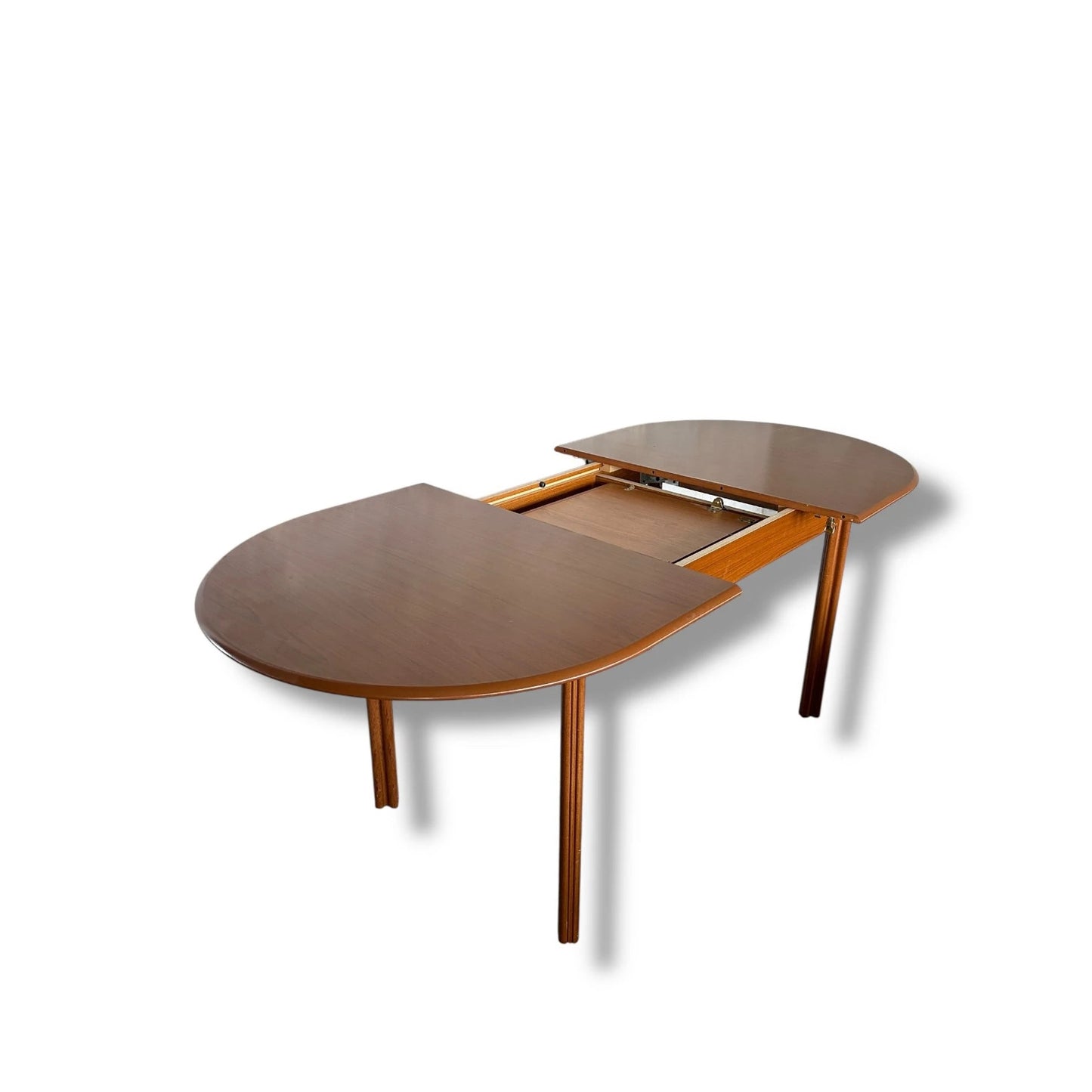 Mid Century Modern Teak Extending Dining Table | Danish Style
