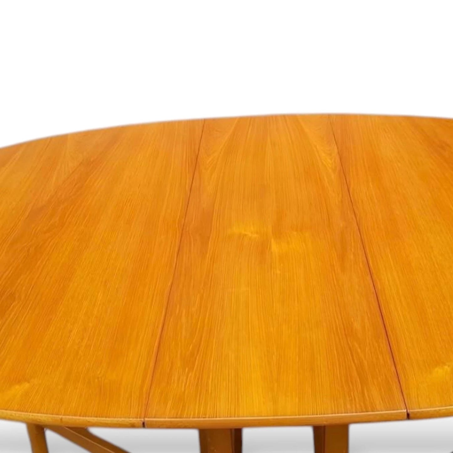 Nathan Mid-Century Drop-Leaf Dining Table | Vintage Teak Gateleg Table