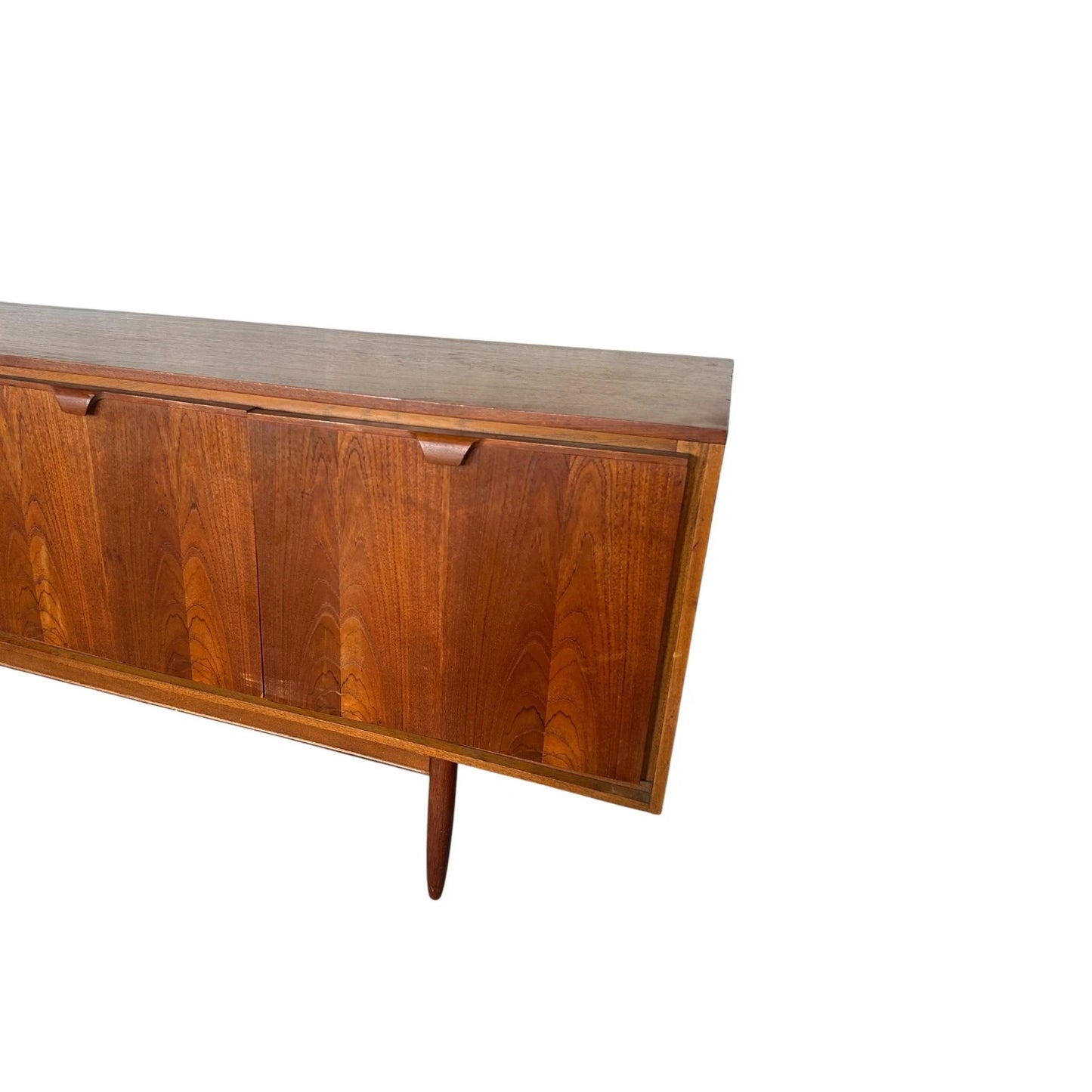 Vintage Austinsuite Sideboard by Frank Guille – Mid Century Modern Teak Long Credenza Cabinet