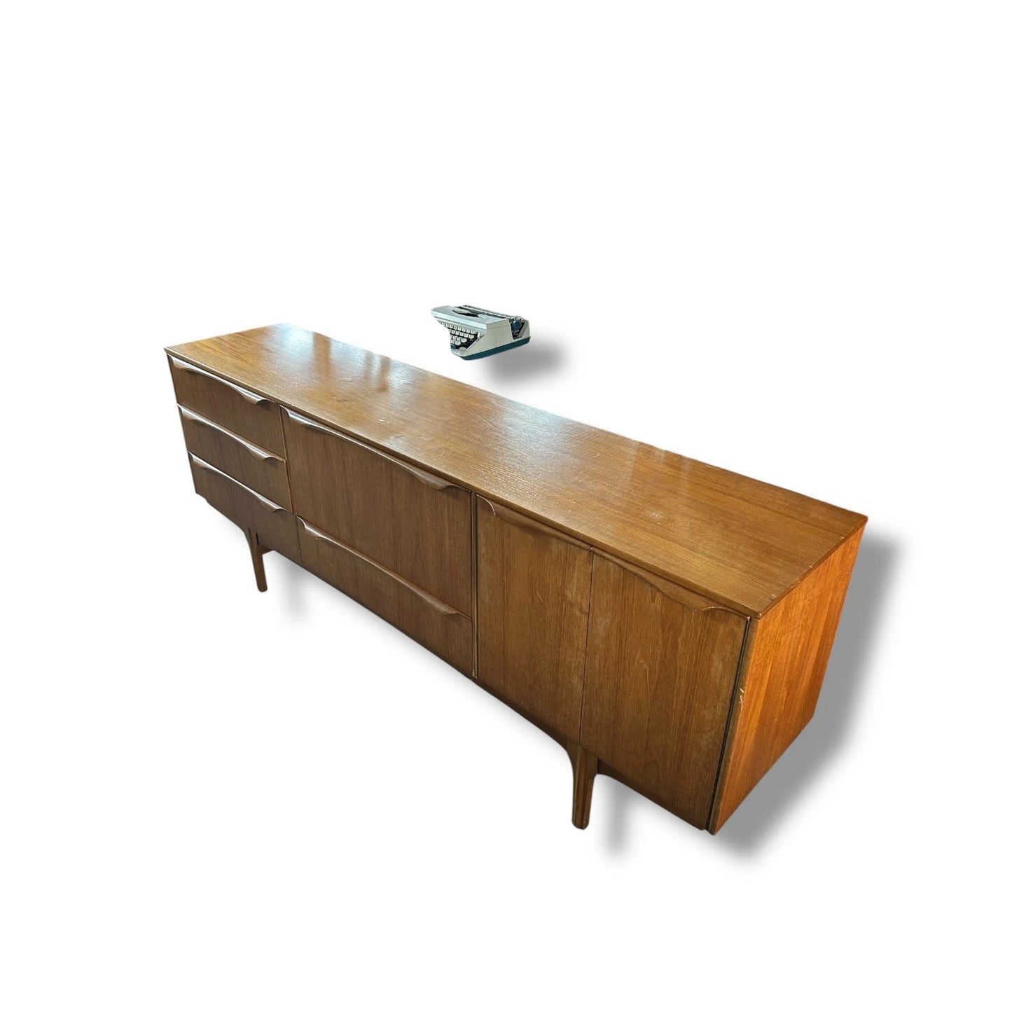 Mid-Century Modern Sutcliffe of Todmorden Teak Sideboard Cabinet Credenza