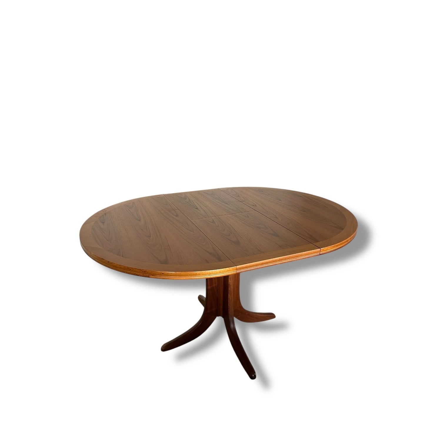 Mid Century Modern Parker Knoll Teak Dining Table – Round Extendable Table