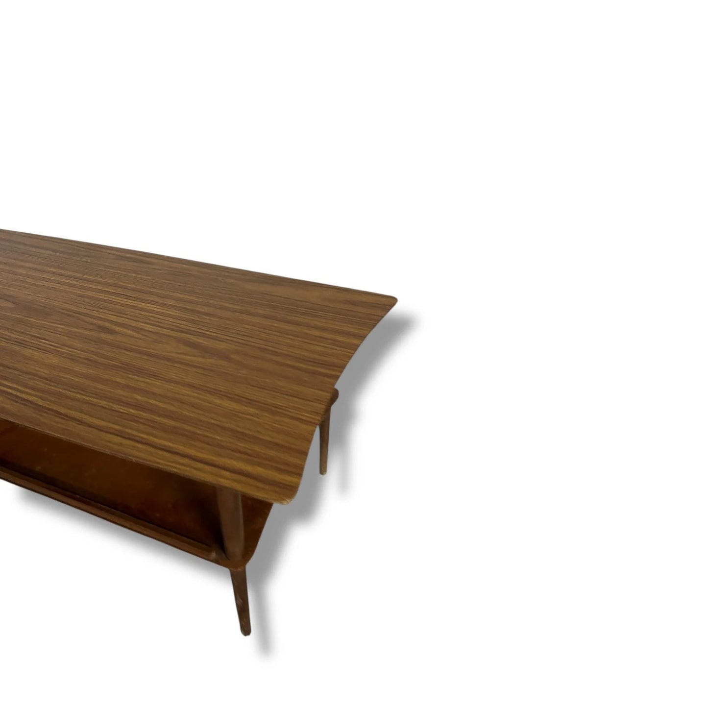 Mid Century Modern Formica Surfboard Coffee Table