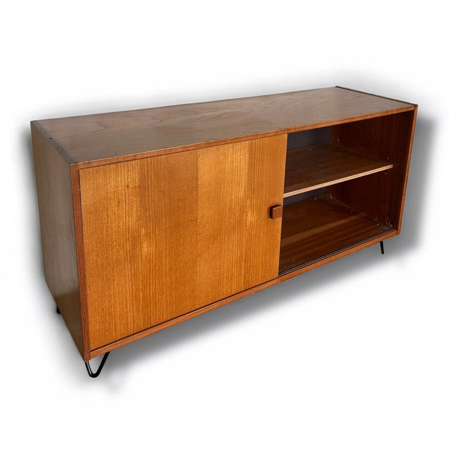 Mid Century Modern Danish Teak Sideboard by Domino Mobler