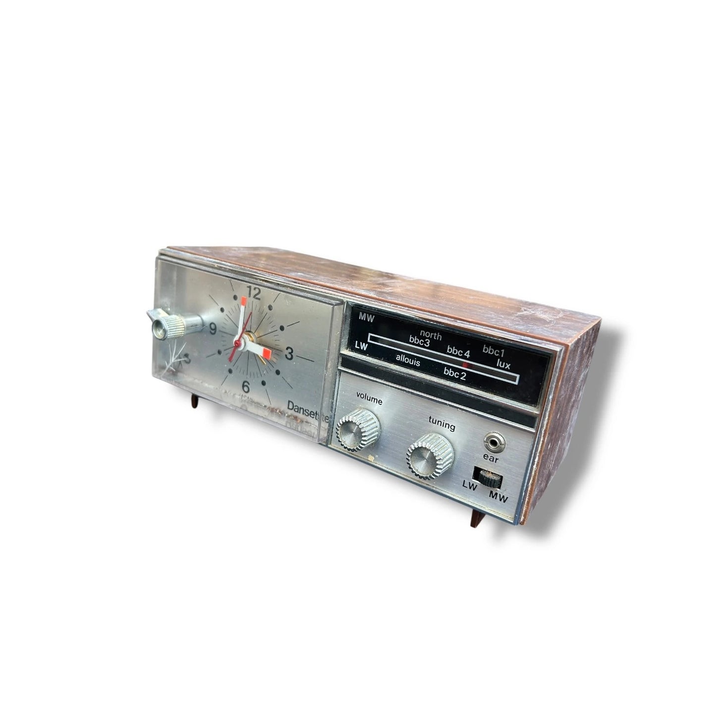 1970s Bush Nightingale Clock Radio – Retro Alarm Radio