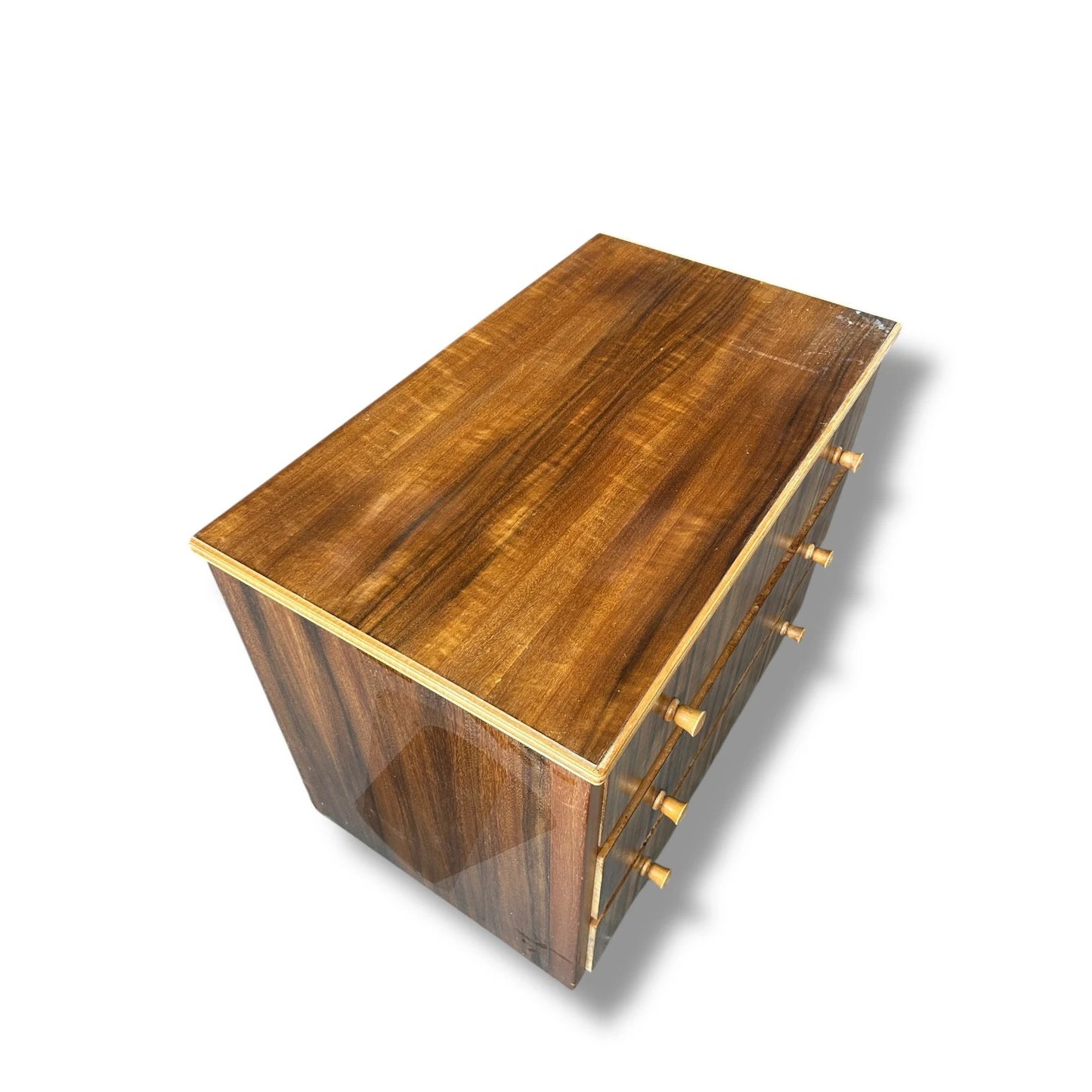 Mid Century Modern Oak Chest of Drawers by Morris of Glasgow