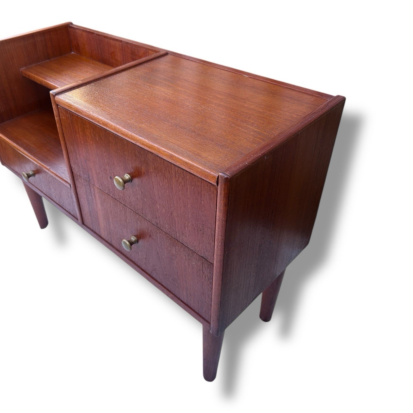 Mid Century Danish Teak Telephone Table