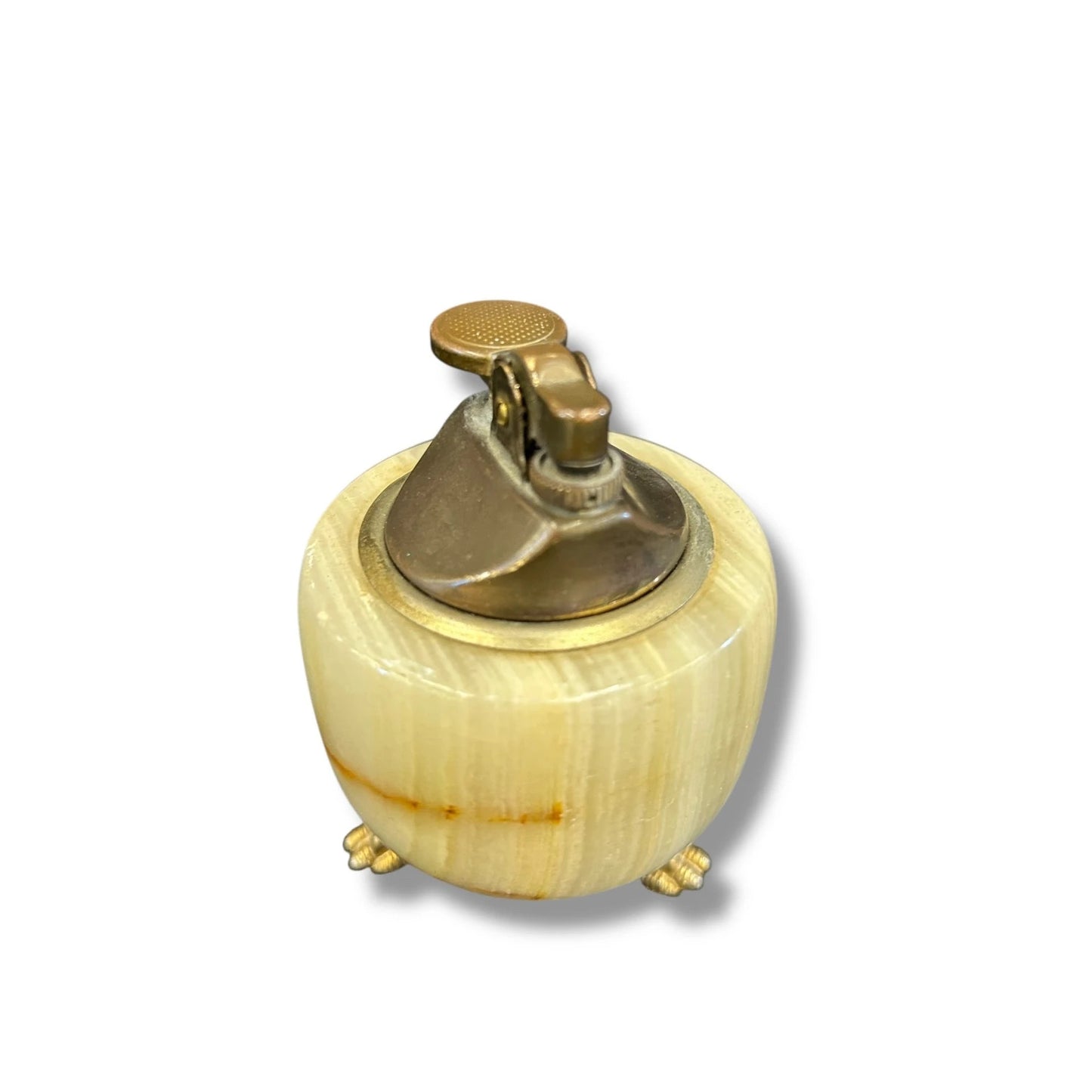 Mid Century Modern Onyx Marble Tabletop Lighter