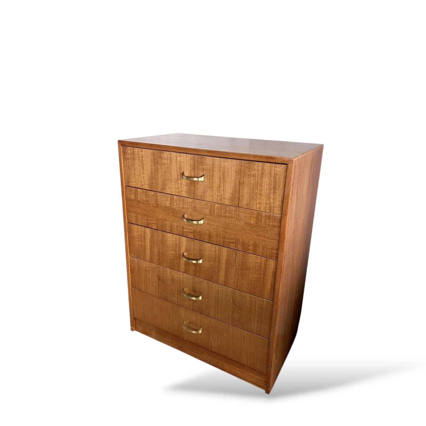 Herbert Gibbs Teak Tallboy Chest of Drawers | Mid-Century Modern Storage