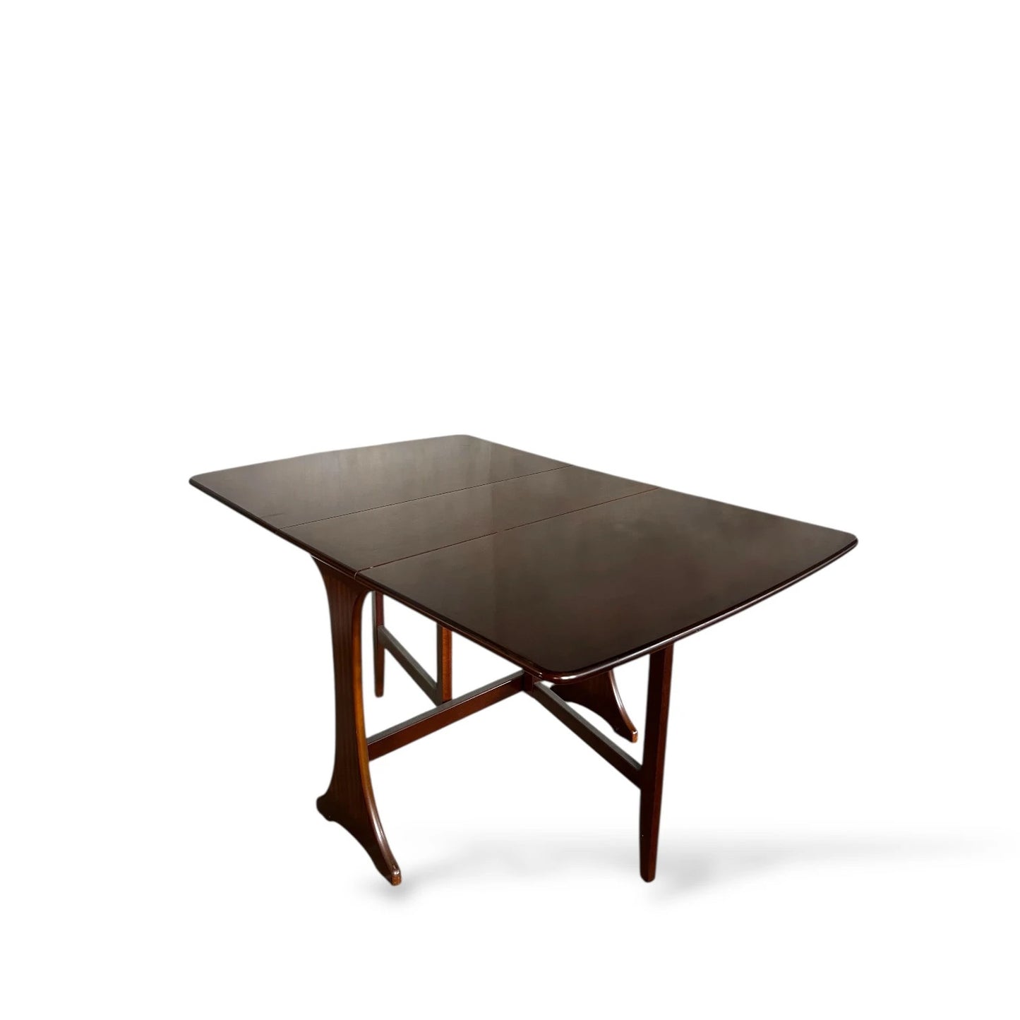 Mid Century G Plan Drop Leaf Dining Table, Teak Folding Kitchen Table