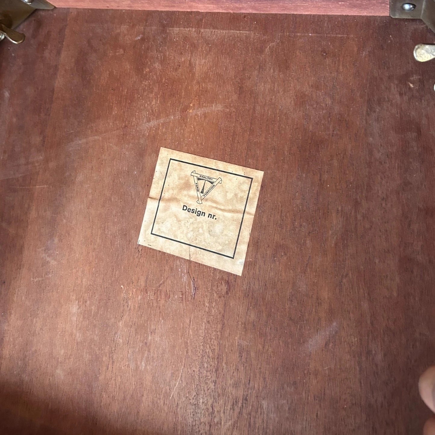 Mid Century Modern Danish Rosewood Nesting Tables