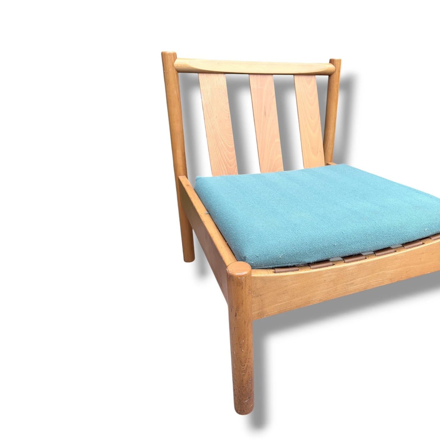 Vintage Ercol Lounge Chair | Mid Century Modern Ash Frame Chair