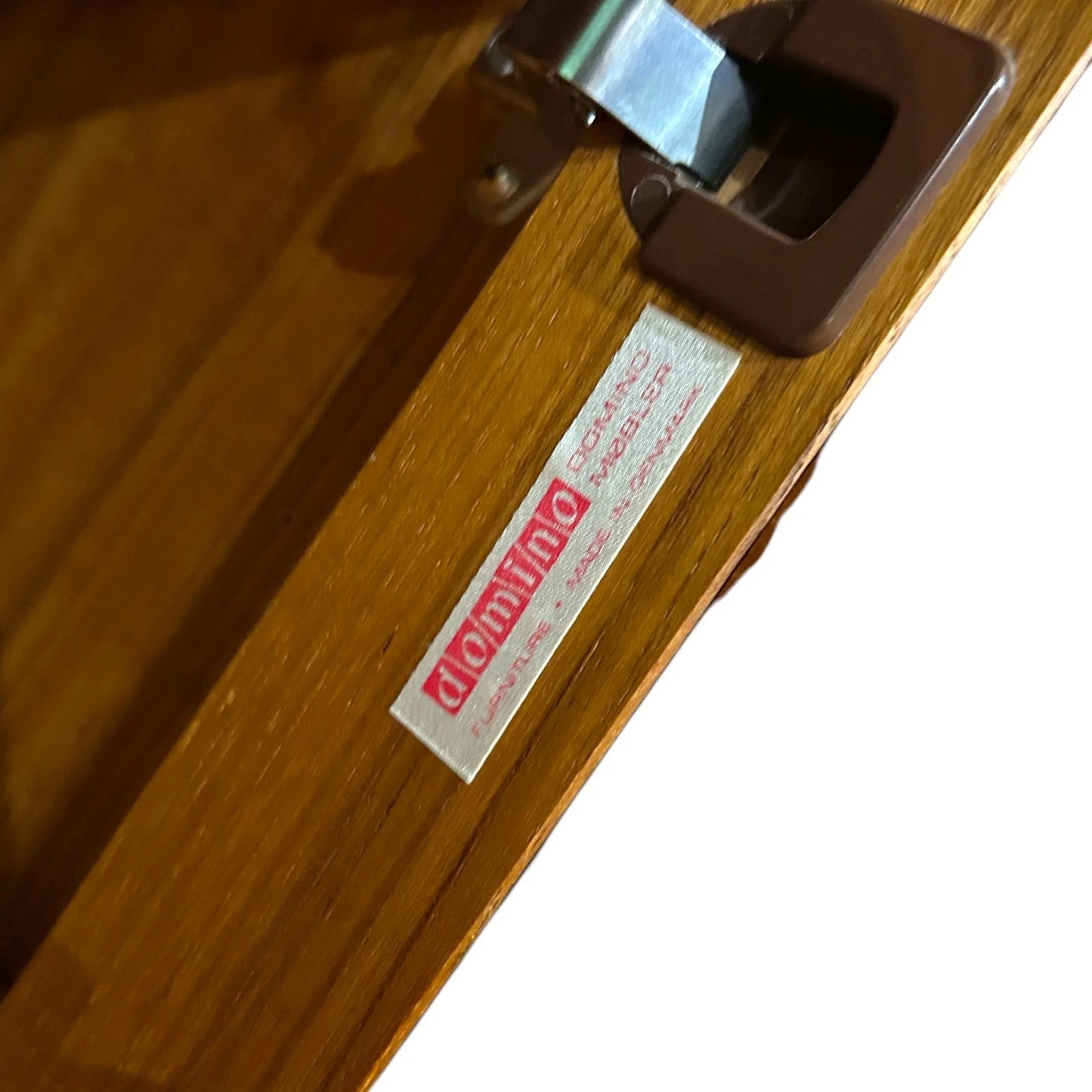 Danish Domino Cabinet | Mid Century Modern Teak Shelving Unit