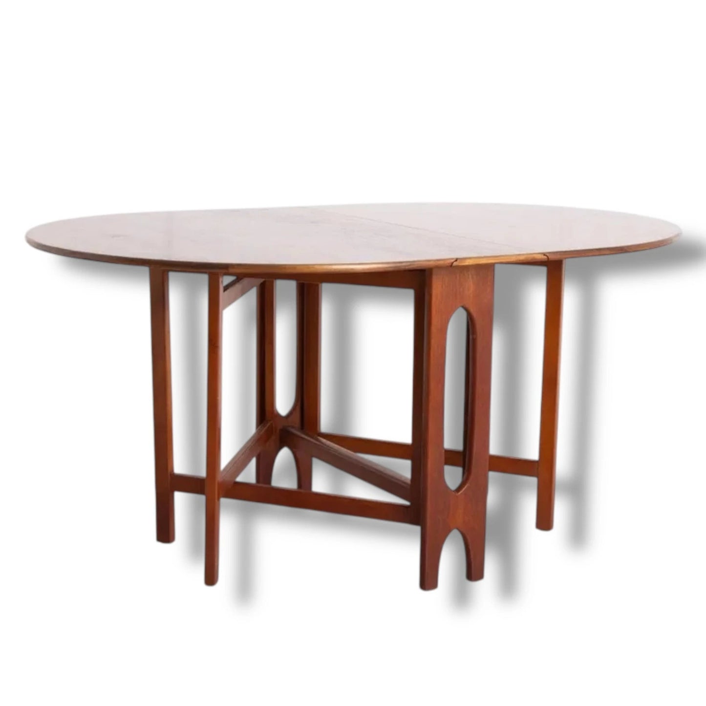 Mid Century McIntosh Drop Leaf Dining Table, Vintage Teak Extendable Table, 1960s