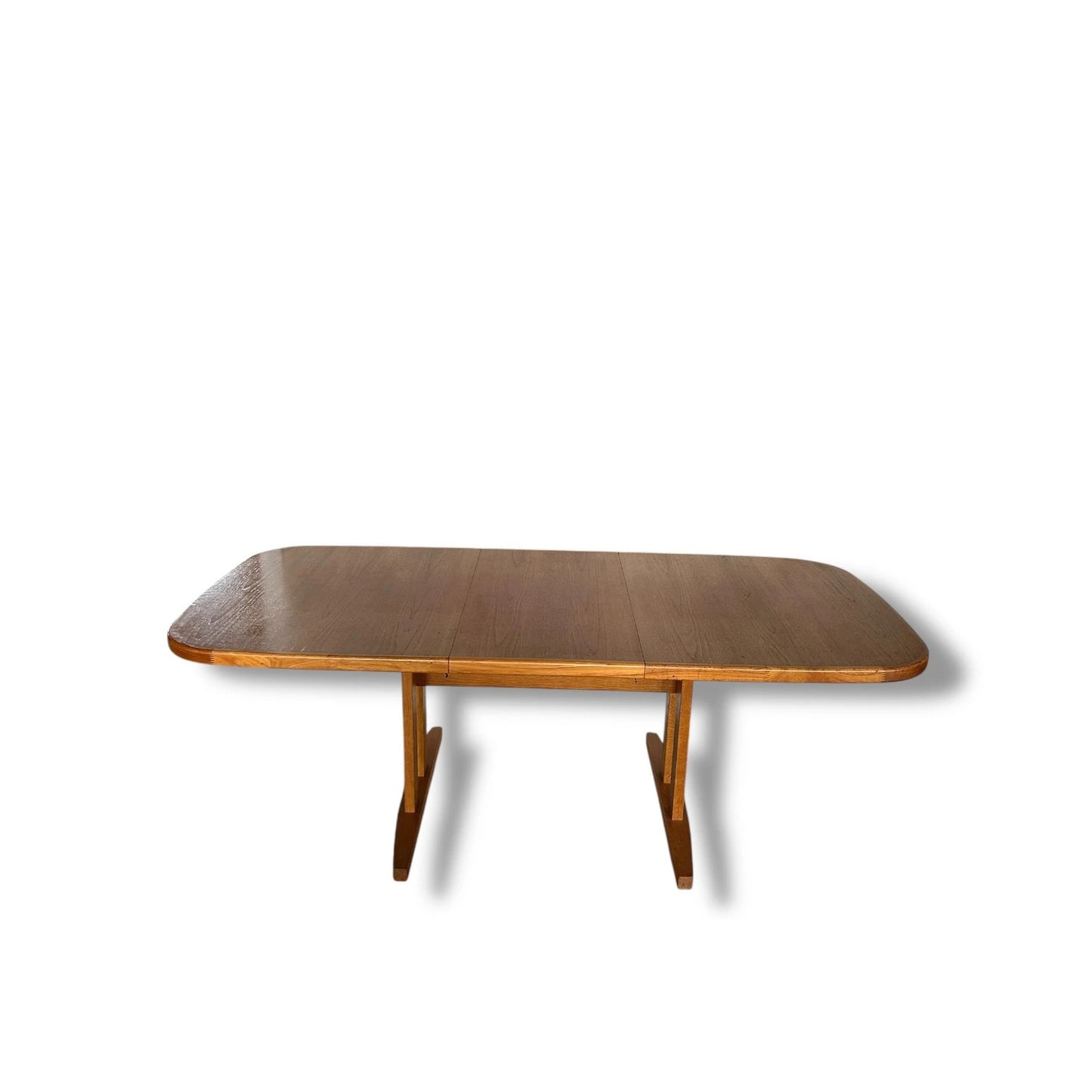 Vintage Danish Mid Century Extending Dining Table – Teak Scandinavian Modern Table