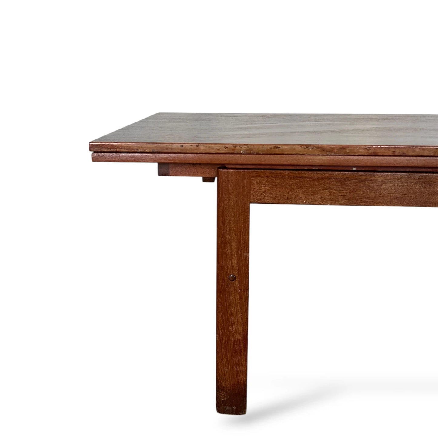 Danish Metamorphic Coffee Table / Dining Table – Mid Century Modern Extending Teak Table