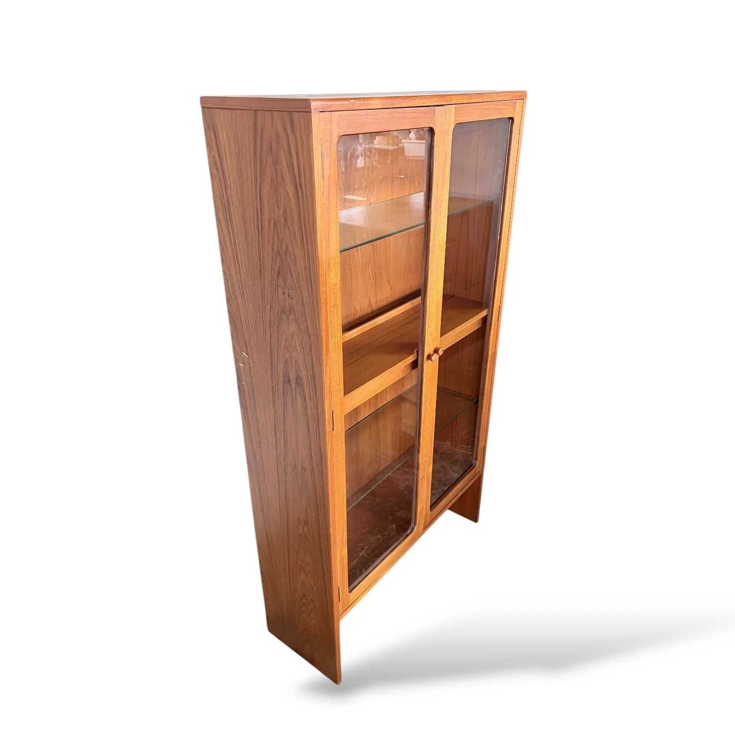 G Plan Teak Display Cabinet | Mid-Century Modern Glass Fronted Unit
