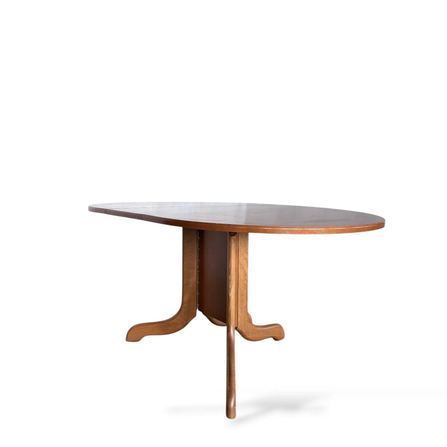 Morris of Glasgow Drop Leaf Dining Table | Mid Century Modern Teak Table