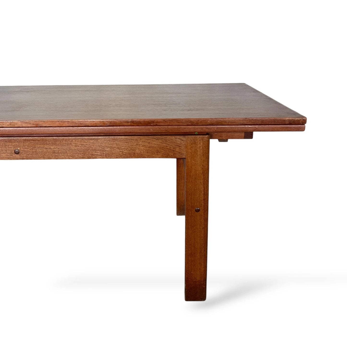 Danish Metamorphic Coffee Table / Dining Table – Mid Century Modern Extending Teak Table