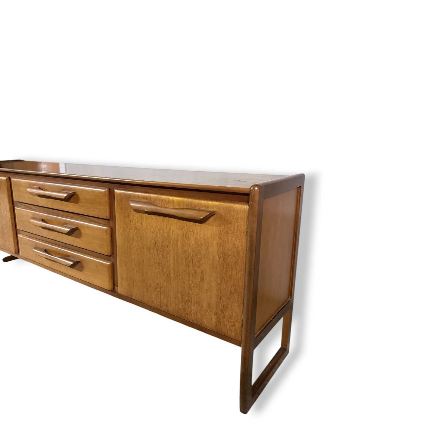 Mid Century Sideboard | Vintage Teak Storage by William Lawrence – Classic British Design — view 8