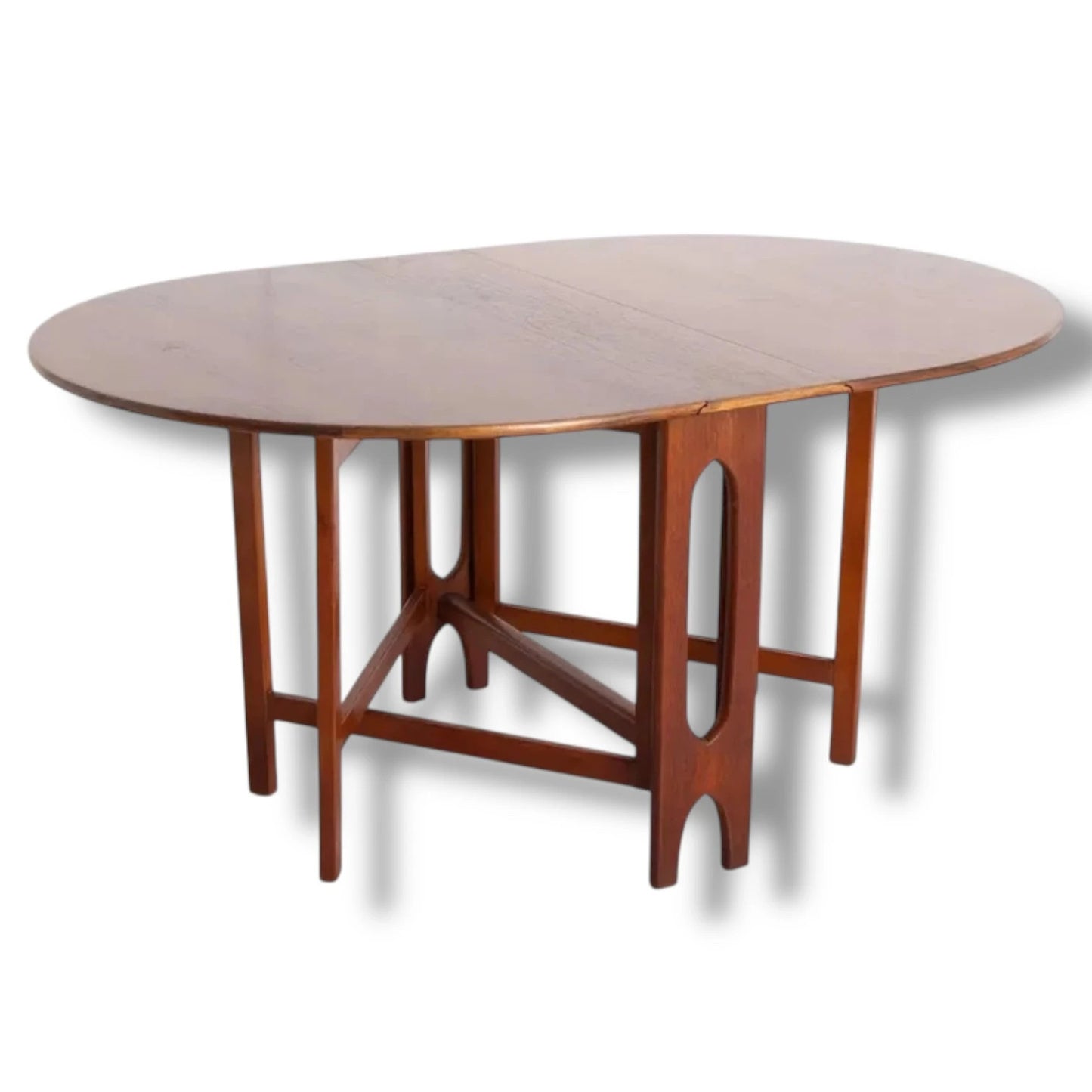 Mid Century McIntosh Drop Leaf Dining Table, Vintage Teak Extendable Table, 1960s