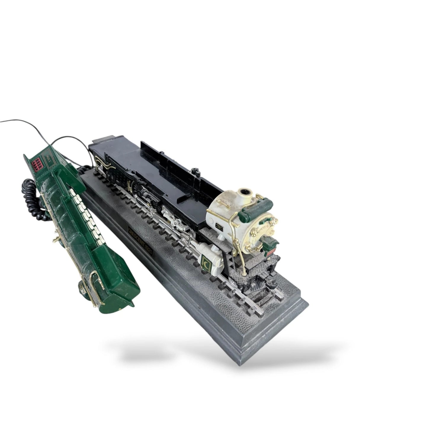 Vintage Crescent 1925 Train Telephone – Steam Locomotive Landline Phone