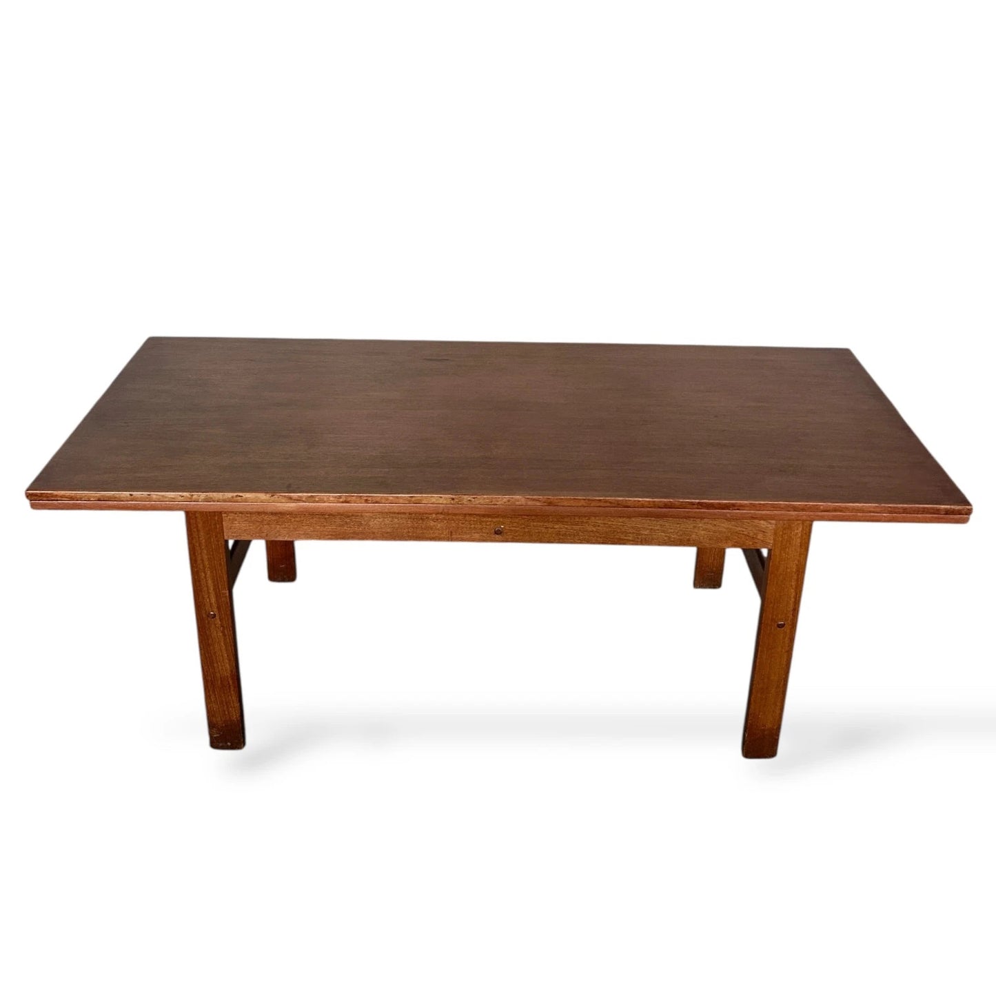 Danish Metamorphic Coffee Table / Dining Table – Mid Century Modern Extending Teak Table