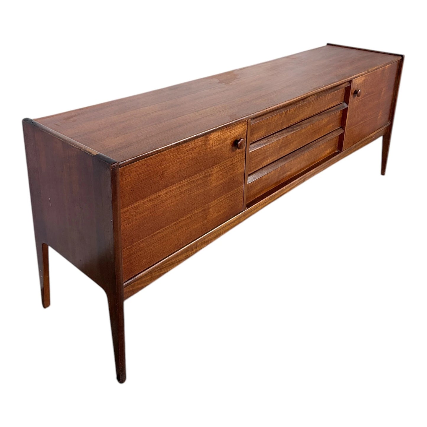 Mid Century Teak Sideboard – Vintage John Herbert Design | Afromasia Cabinet