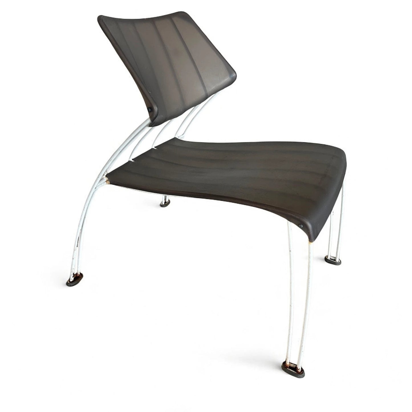 Ikea PS Hasslo Chair – Vintage 1990s Scandinavian Furniture With White Metal Legs — view 10