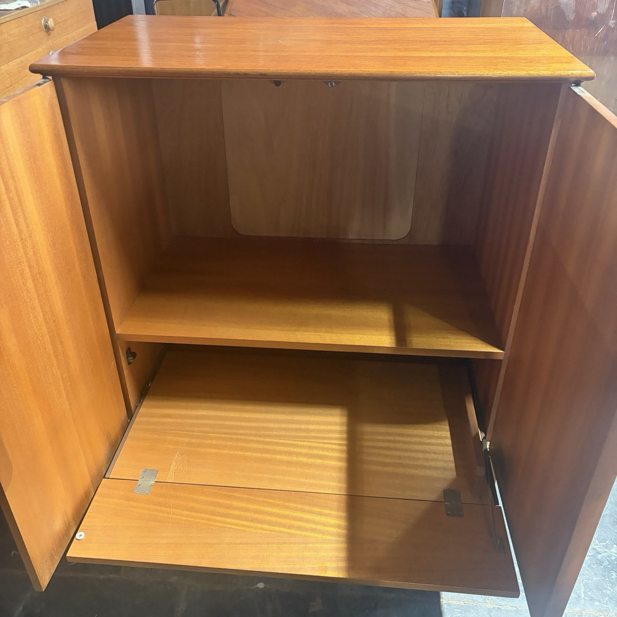 Mid Century Danish Teak Drinks Cabinet – view 10
